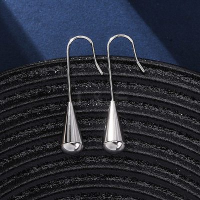 304 Stainless Steel Dangle Earrings EJEW-NH0004-01P-1