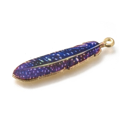 Alloy Enamel Pendants X1-FIND-G078-34G-04-1