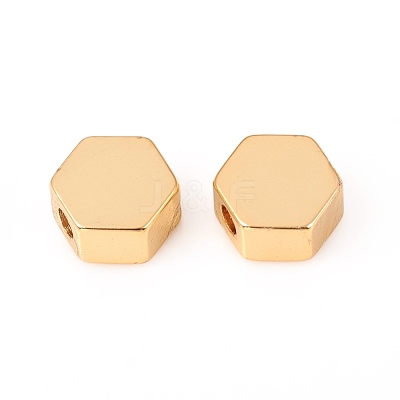 Brass Beads KK-E787-04G-1