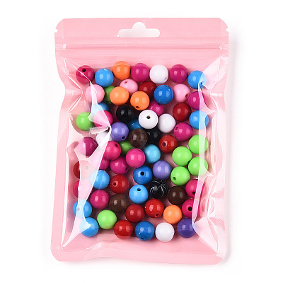 Macaron Color Plastic Yin-yang Resealable Bags OPP-N001-01C-04-1