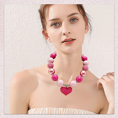 20Pcs 10 Styles Acrylic & Resin Beads Sets DIY-PA0001-02E-1
