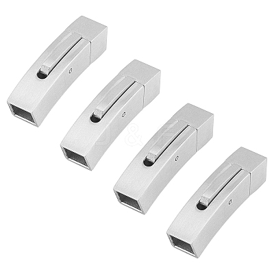 304 Stainless Steel Bayonet Clasps STAS-UN0012-69-1