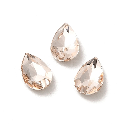 Glass Rhinestone Cabochons RGLA-P037-11A-D261-1