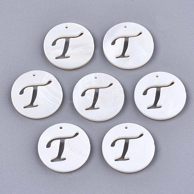 Natural Freshwater Shell Charms X-SHEL-S276-119T-1