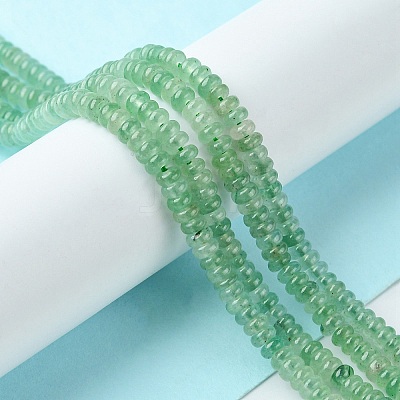 Natural Green Aventurine Beads Strands G-F748-E02-1
