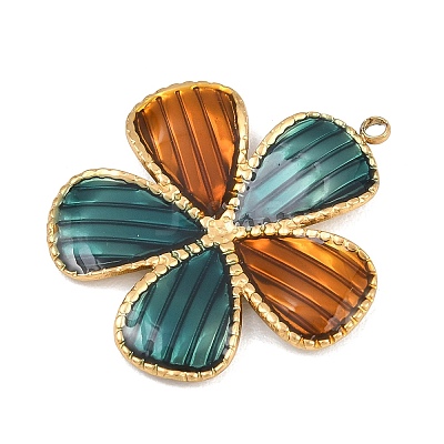304 Stainless Steel Pendants STAS-H249-04G-02-1
