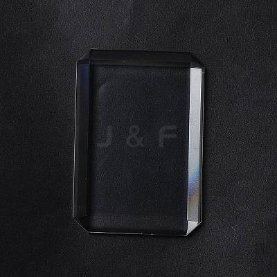 Glass Chinese Calligraphy Paper Weight Cast AJEW-WH0596-645-1