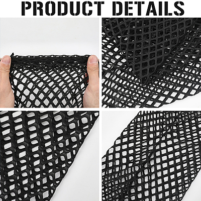 2Pairs 2 Colors Polyester Fishing Net Socks AJEW-CY0001-21-1