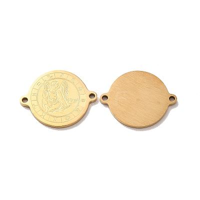 Ion Plating(IP) 304 Stainless Steel Connector Charms STAS-C074-11G-12-1