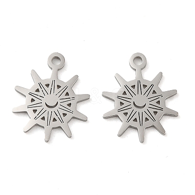 Non-Tarnish 304 Stainless Steel Charms STAS-J042-01P-1