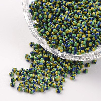 12/0 Opaque Colours Seep Glass Beads LS-SEED-M008-C05-1