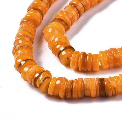 Natural Freshwater Shell Beads Strands SHEL-Q024-001H-1