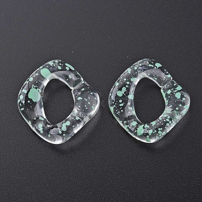 Transparent Acrylic Linking Rings OACR-N009-016A-11-1