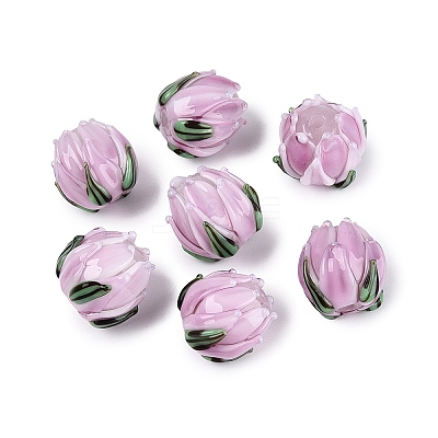 Handmade Lampwork Beads LAMP-Q039-18G-1