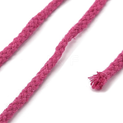 Braided Cotton String Threads for Crafts Knitting Making OCOR-A009-01K-1