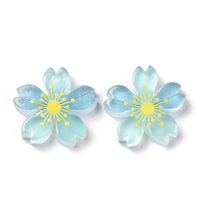 Luminous Resin Cabochons X-RESI-G030-01D-1