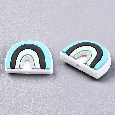 Food Grade Eco-Friendly Silicone Focal Beads SIL-N002-09B-1