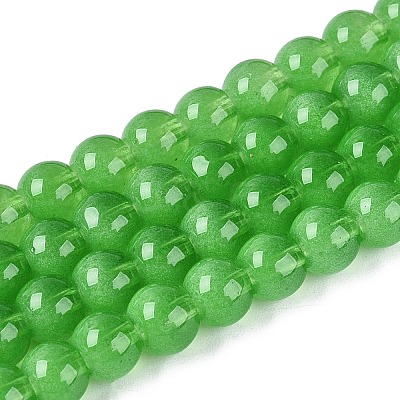 Acrylic Imitation Cat Eye Beads Strands OACR-Q197-01A-08-1