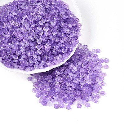 Baking Paint Glass Seed Beads GLAA-T023-43F-1