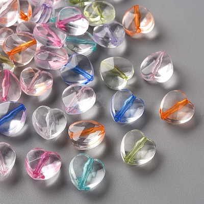 Transparent Acrylic Beads X-TACR-S154-21A-1