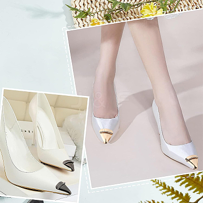 4Pcs 2 Colors Iron Toe Cap Covers FIND-GF0004-91-1
