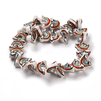 Handmade Porcelain Beads PORC-F004-01-1