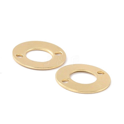 Eco-Friendly Brass Links Connectors KK-C226-07G-RS-1