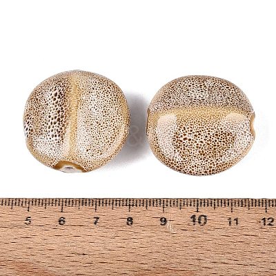 Vintage Handmade Porcelain Beads PORC-N013-22-03-1