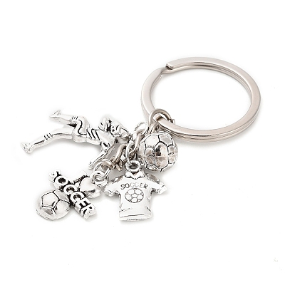 Zinc Alloy Keychains KEYC-I118-01ASP-03-1
