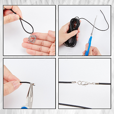10M Round Leather Beading Cord WL-GF0001-23A-01-1