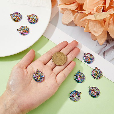 30Pcs Alloy Pendants PALLOY-DC0001-20-1