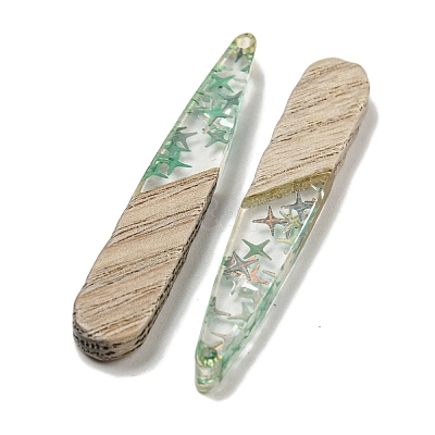 Wooden Pendants FIND-B042-03C-1