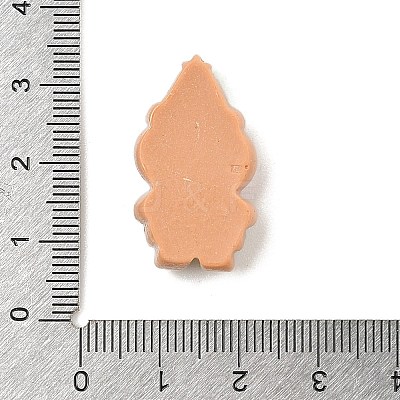 Christmas Series Opaque Resin Cabochons CRES-Q005-01G-1