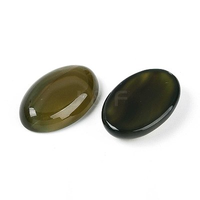 Natural Agate(Dyed & Heated) Cabochons G-N361-05B-01-1