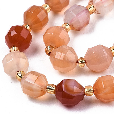 Natural Agate Beads Strands G-T131-79A-1
