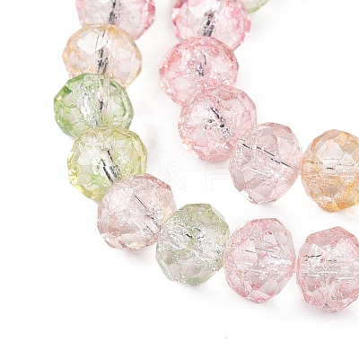 Transparent Glass Beads Strands GLAA-T023-6mm-A14-1