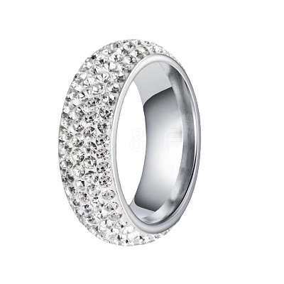 201 Stainless Steel Finger Rings for Women WGAEC69-05-1