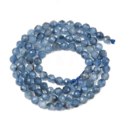 Natural Devil Blue Aquamarine Beads Strands GG-CBAF158-D01-08-1