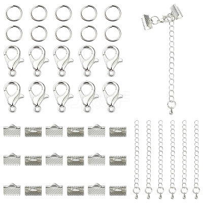 50 Pieces DIY Ribbon Ends Making Kits DIY-YW0001-99A-P-1