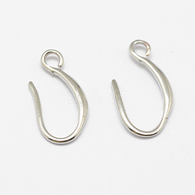 Brass Earring Hooks LS-KK-F714-06S-1