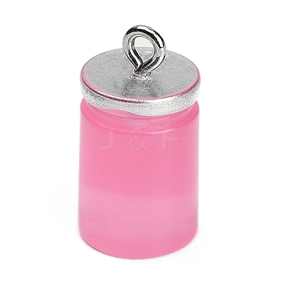 Opaque Resin Pendants RE-CBA08CD-10A-1