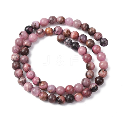 Natural Rhodonite Beads Strands LS-G-G828-02-6mm-1