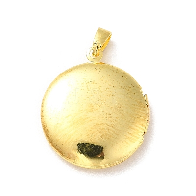 Rack Plating Brass Locket Pendants LS-KK-I688-01G-1
