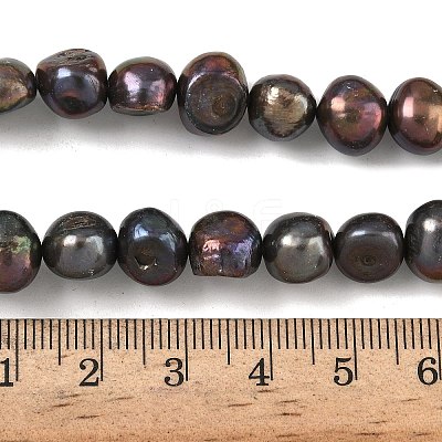 Natural Cultured Freshwater Pearl Beads Strands LS-PEAR-P250214-S-1
