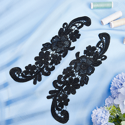 Sew on Flower Appliques PATC-WH0005-46A-1