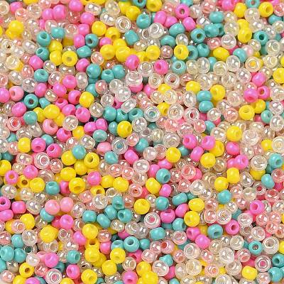 Opaque Colours Luster 12/0 Glass Seed Beads SEED-A030-09D-1