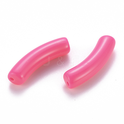 Opaque Acrylic Beads MACR-S372-002B-S005-1