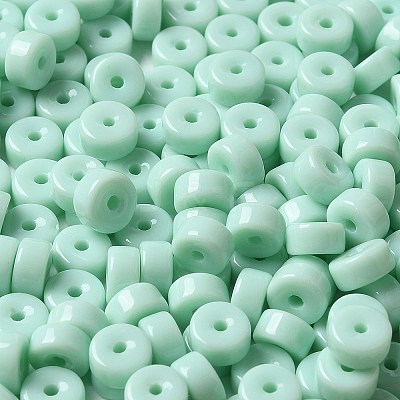 Opaque Colours Glass Seed Beads SEED-E001-P3x6mm-02-1