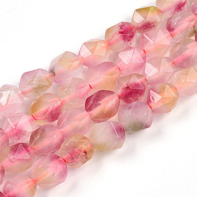 Dyed Natural White Jade Beads Strands G-T139-8mm-45T-1