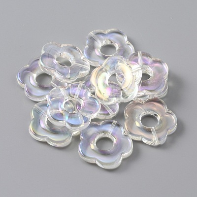 Transparent Acrylic Bead Frames TACR-WH0018-02-1